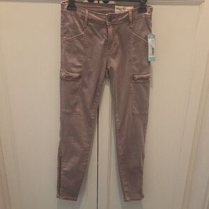 Pistola Topanga Cargo Zipper Detail Pants